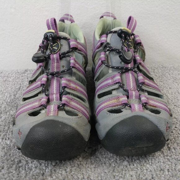Keen XT 0805 Newport H2 Hiking Sandals Womens 7 Shoes Waterproof Gray Purple - Picture 6 of 11